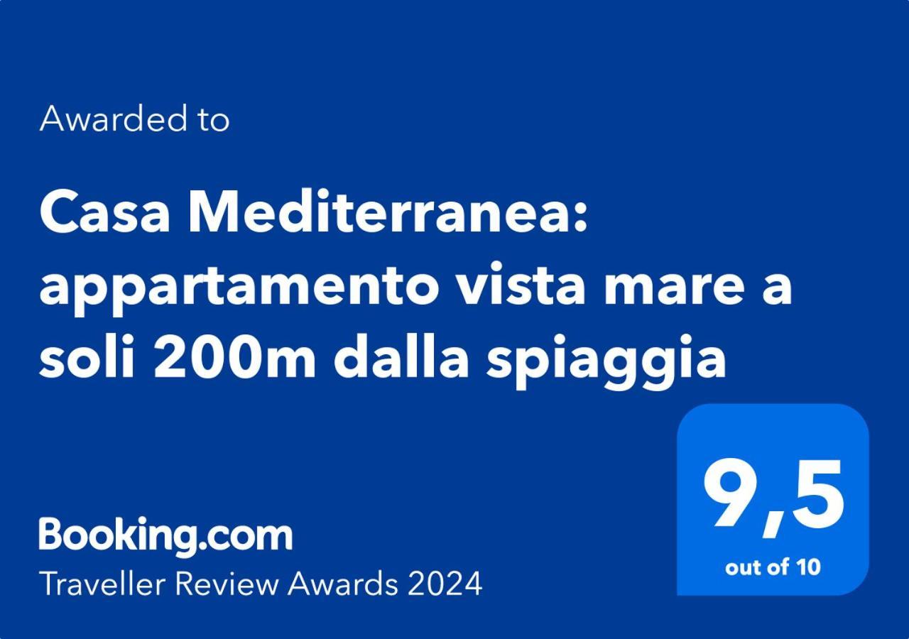 Casa Mediterranea: Appartamento Vista Mare A Soli 200M Dalla Spiaggia Sperlonga Exteriér fotografie